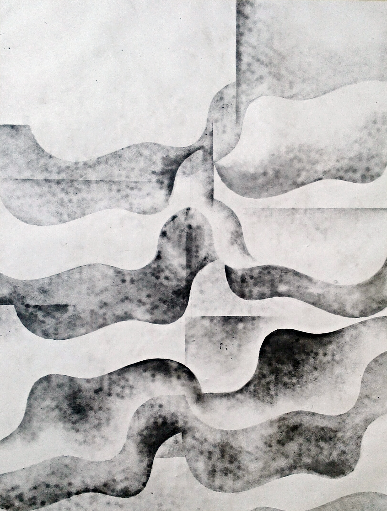 Graphite sur papier, 150 x 130 cm