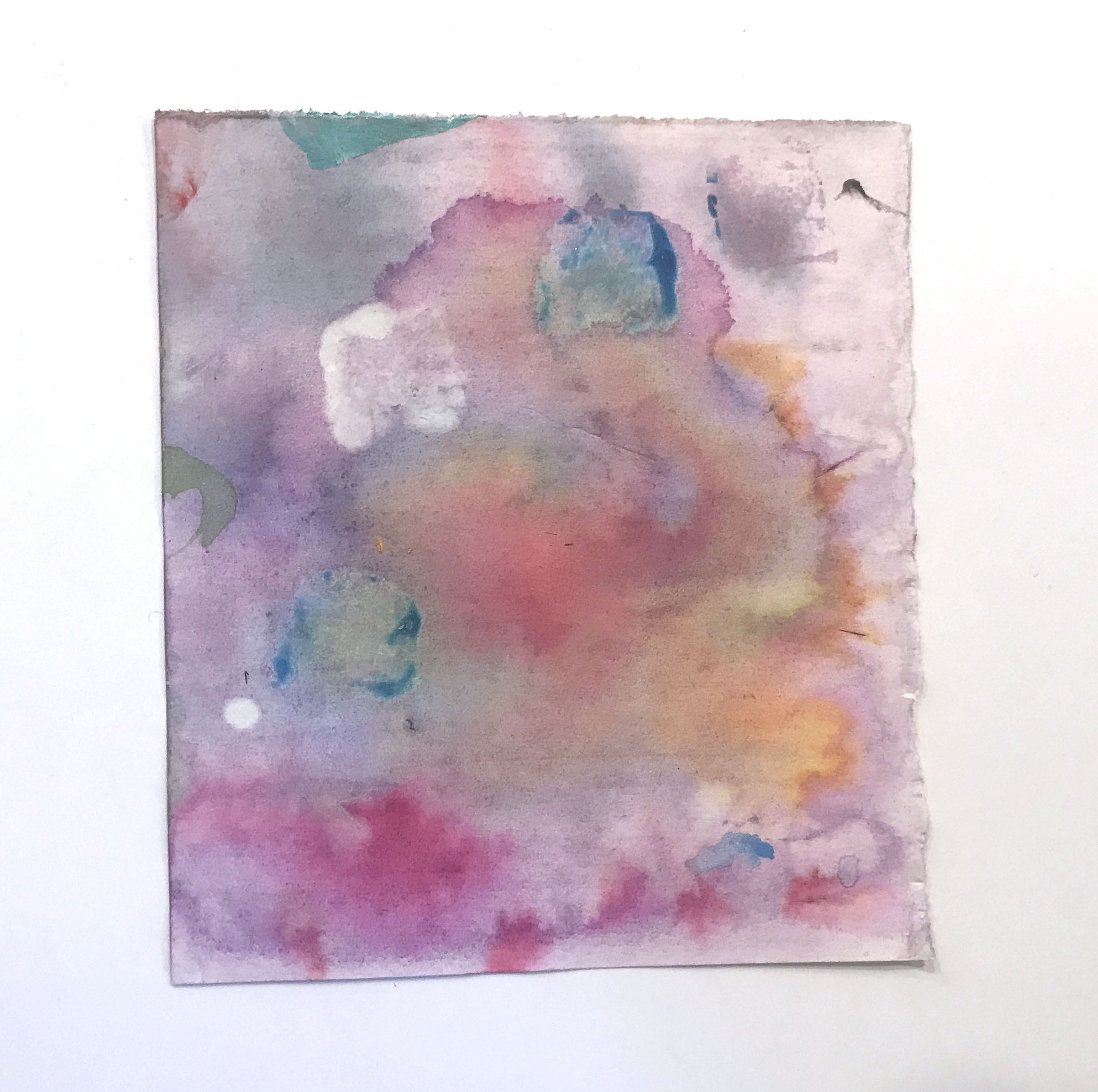 Aquarelle d'Ima-la-rivière, 25 x 20 cm (env.)