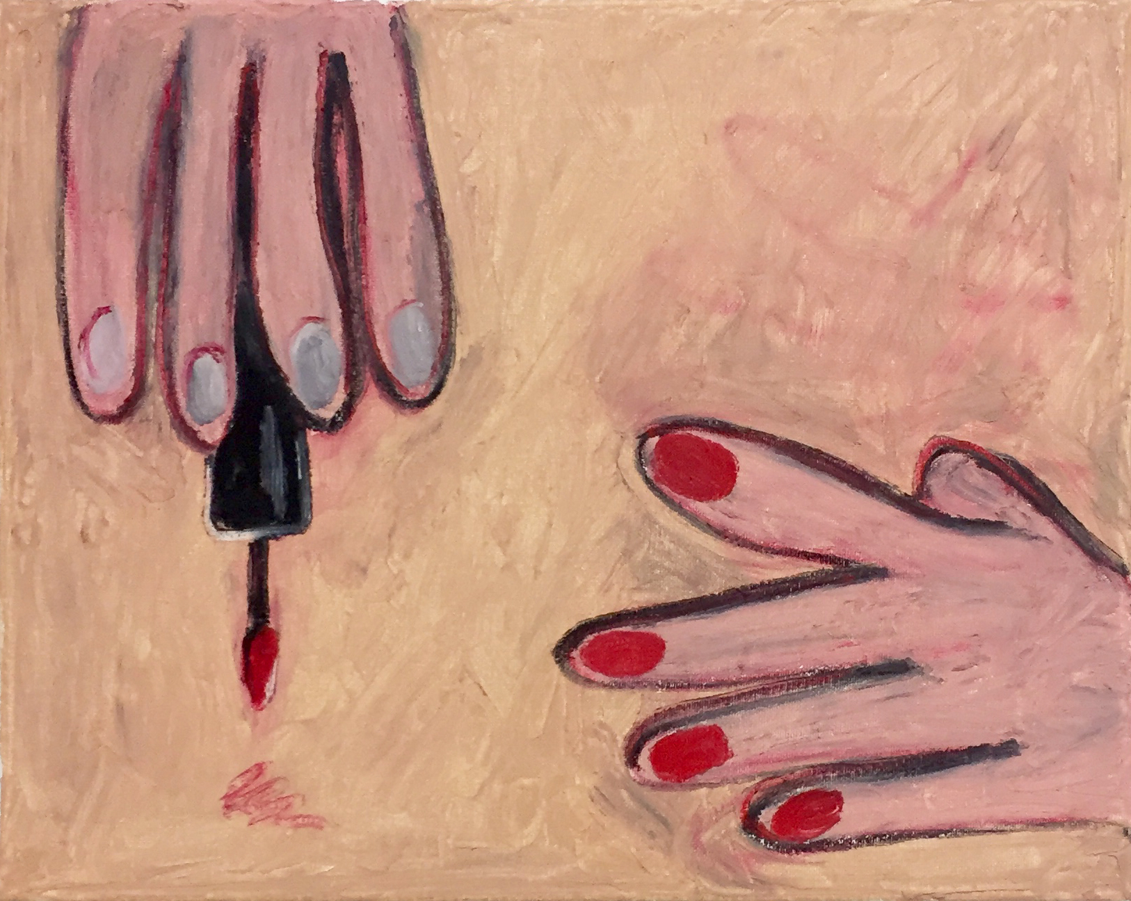 {Le vernis}, 2020