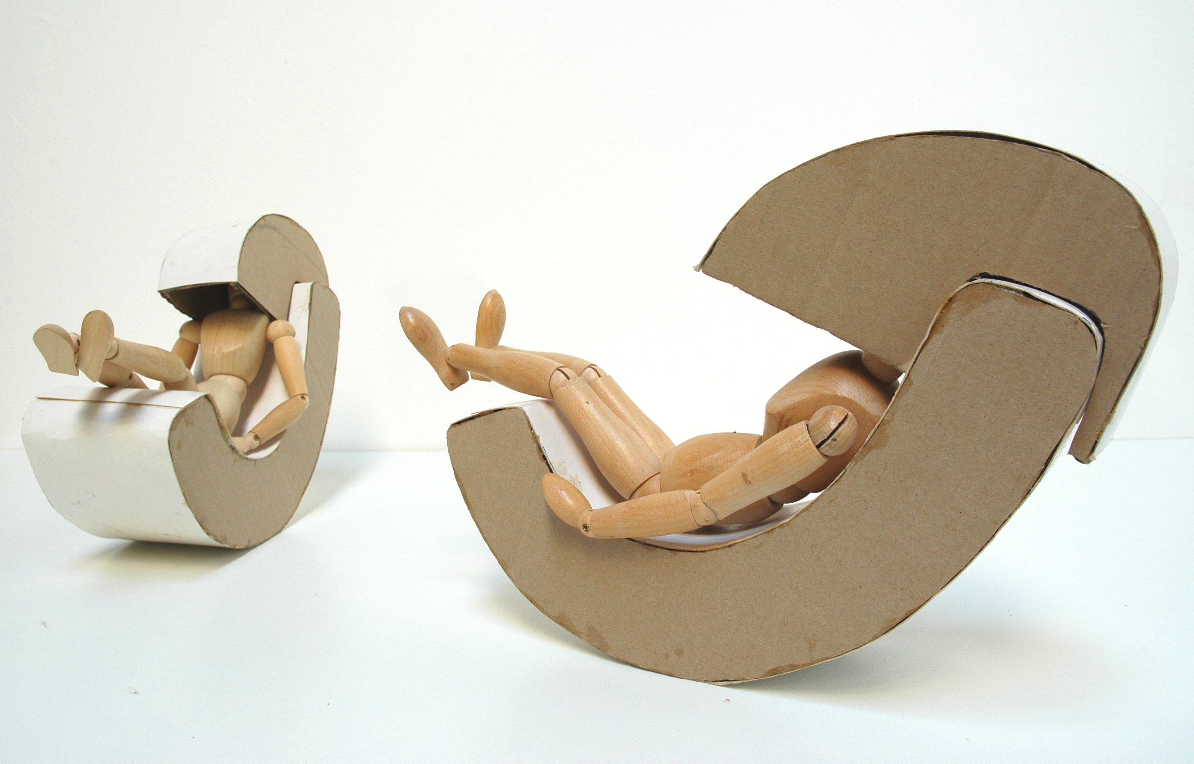{Entre sol et plafond/maquette}, 2006
