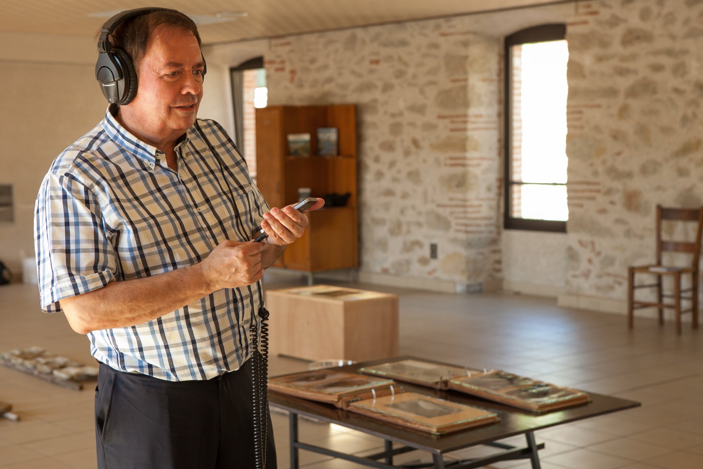 Présentation du travail de recherche, Maison pour tous, Casseneuil, juillet 2019
