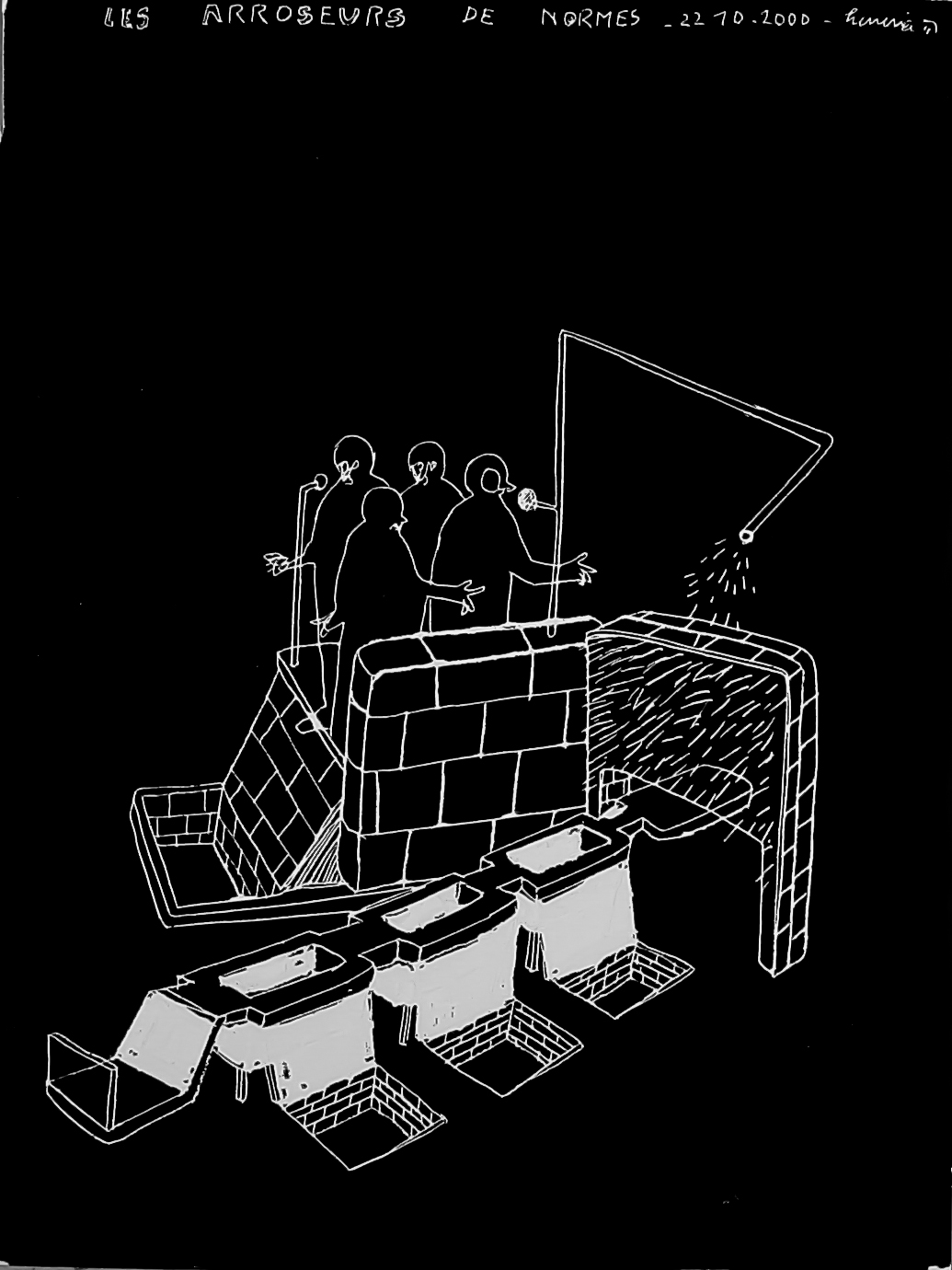 {Les arroseurs de normes}