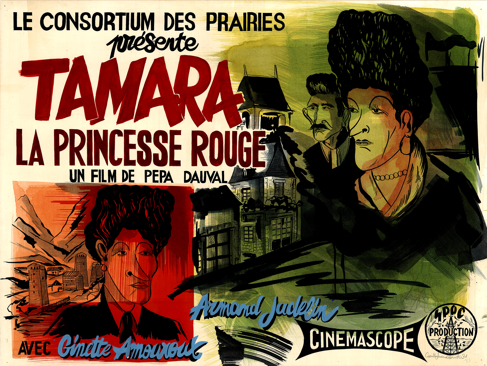 {Tamara princesse rouge}, 2021