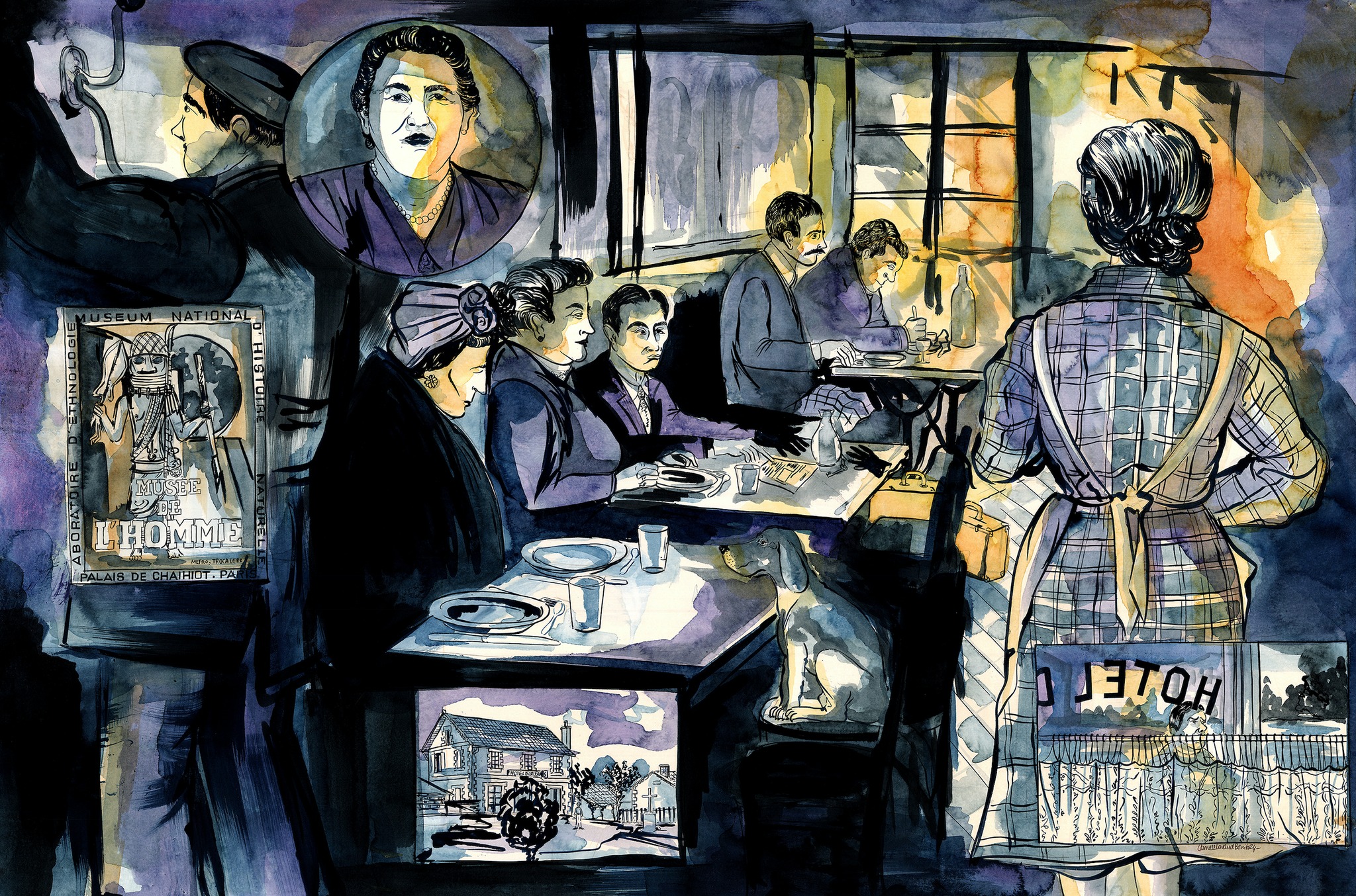 {Hôtel d'Orléans, Noëla Malard}, 2024