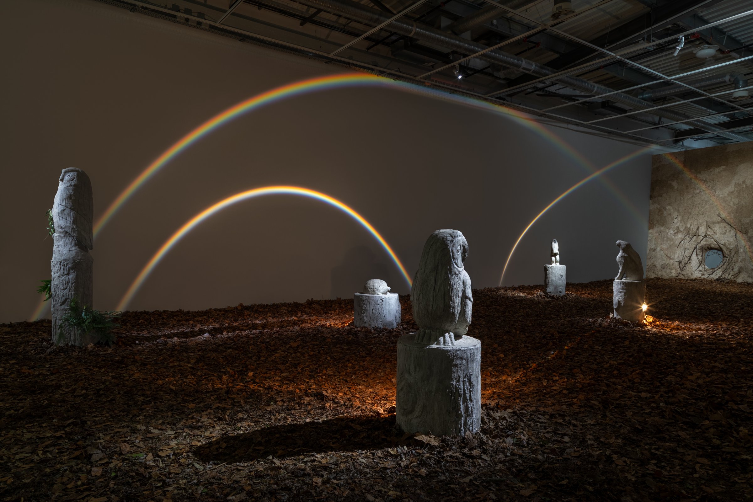 Exposition La grisaille persiste encore, avec toutefois une possibilité d'éclaircies, Le Parvis, Ibos, 2025 Commissariat : Magali Gentet Œuvres produites par Le Parvis CACIN