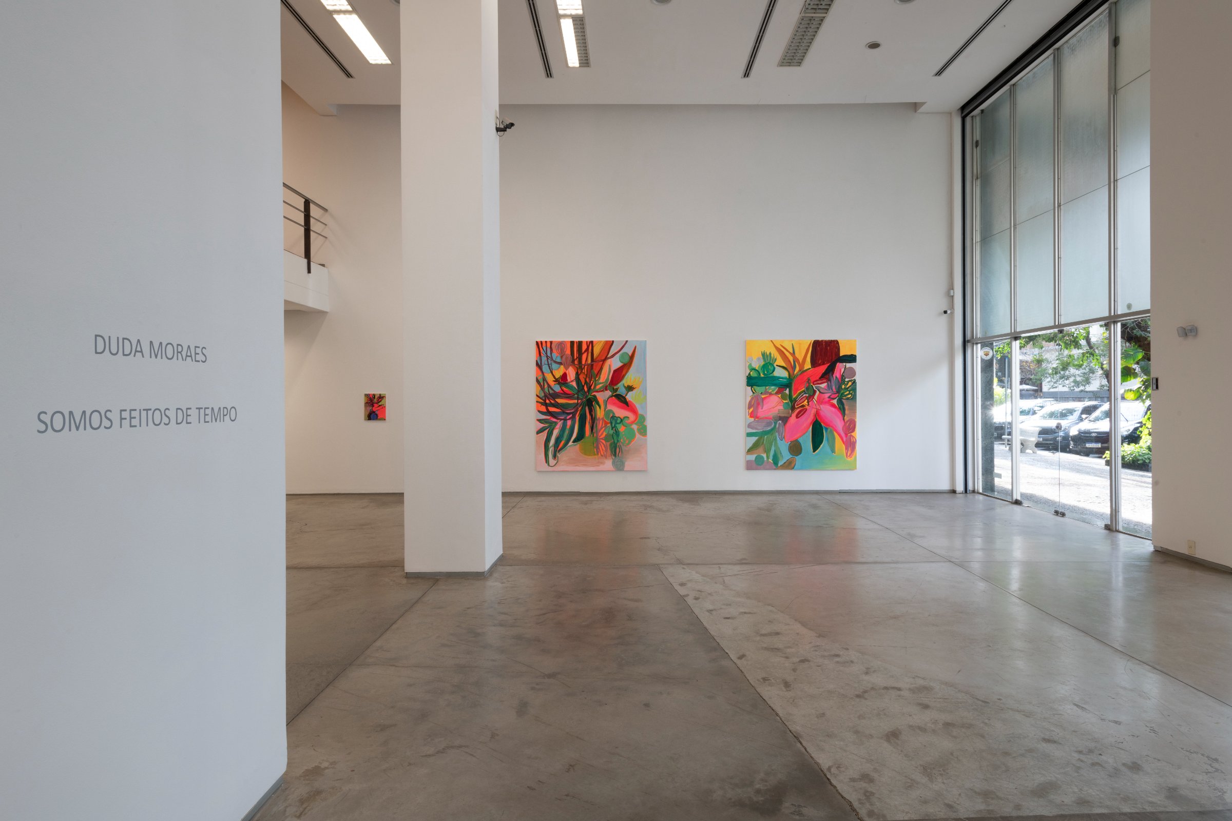 Exposition personnelle Somos feitos de tempo, galerie Celma Albuquerque, Belo Horizonte (Brésil)