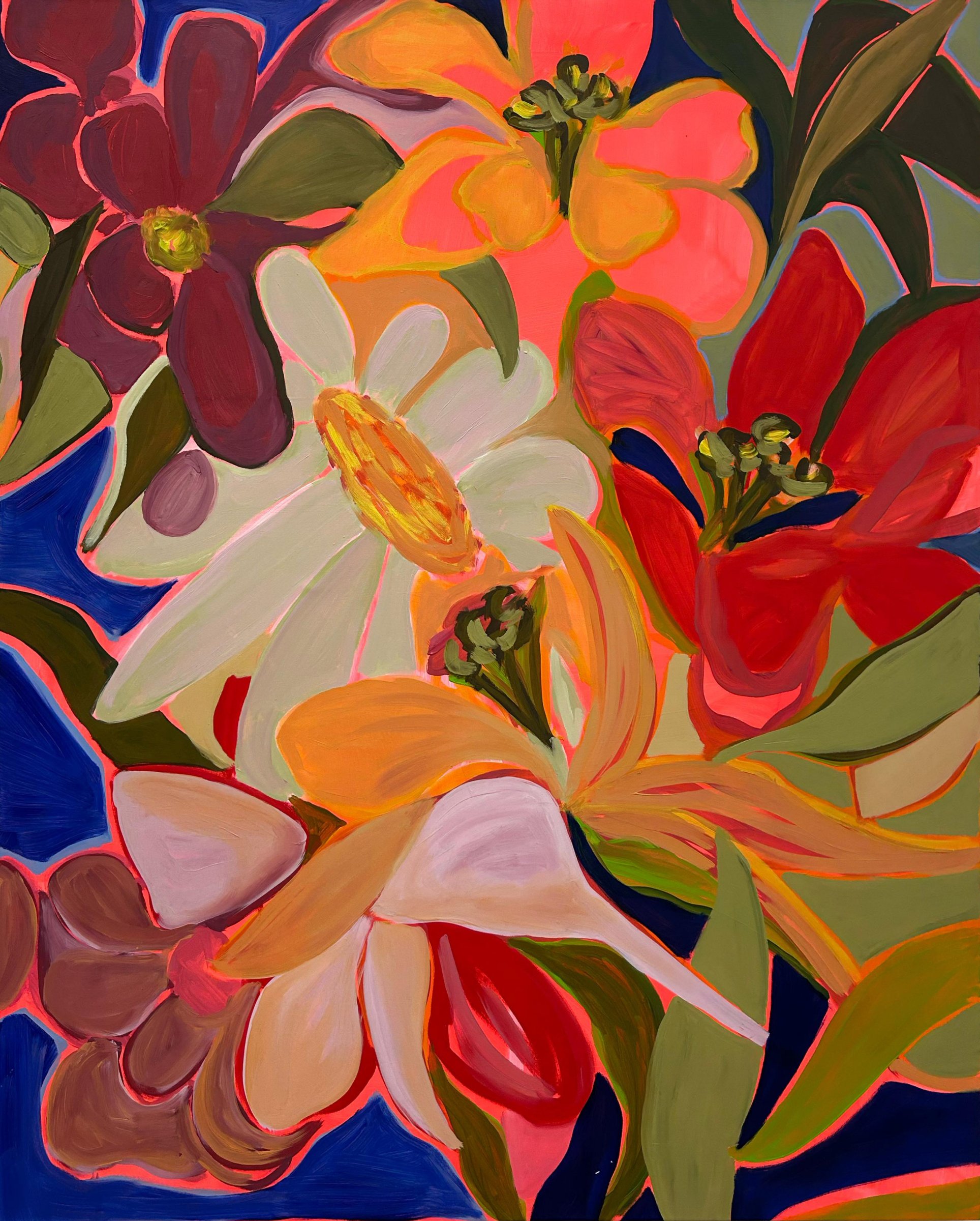 {Azul florido}, 2024