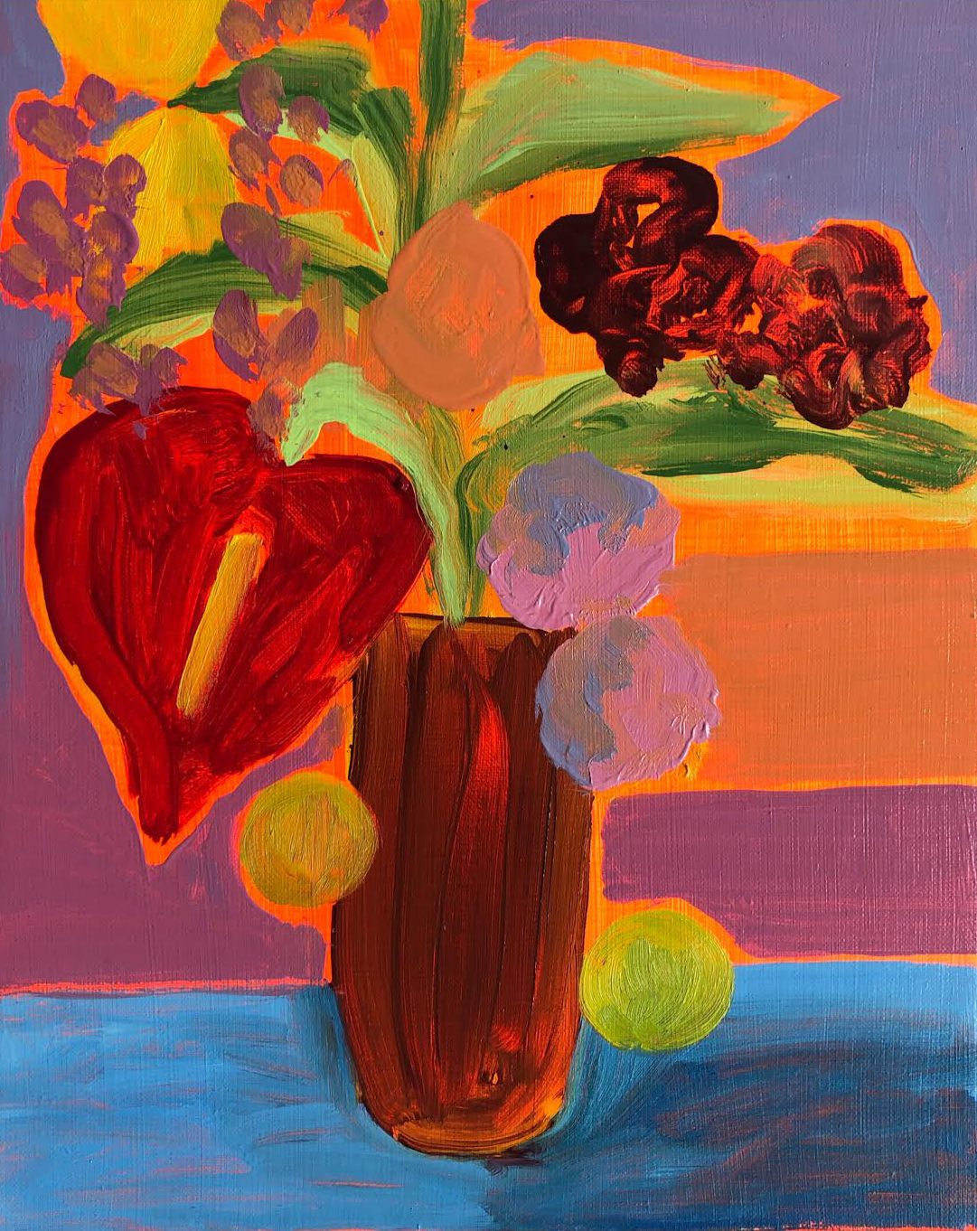 {Flores em movimento 2}, 2021