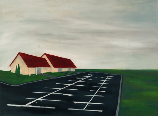 {Pavillon et stationnement}, 2006