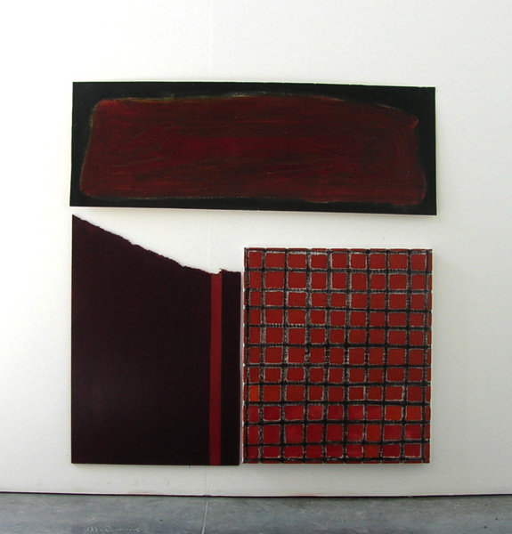 {Table, mur et tableau (Pompéi 2),} 1999