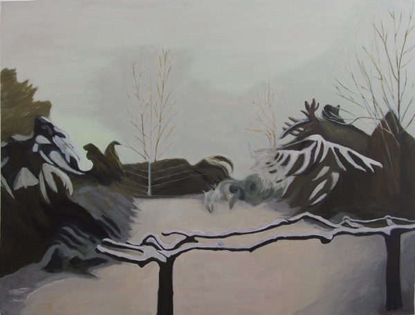 {Un hiver à Bouliac}, 2009