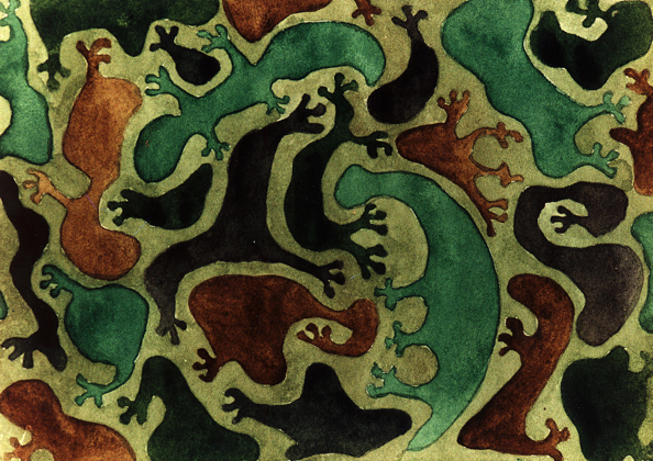 {Camouflages forestiers 1,} 1999