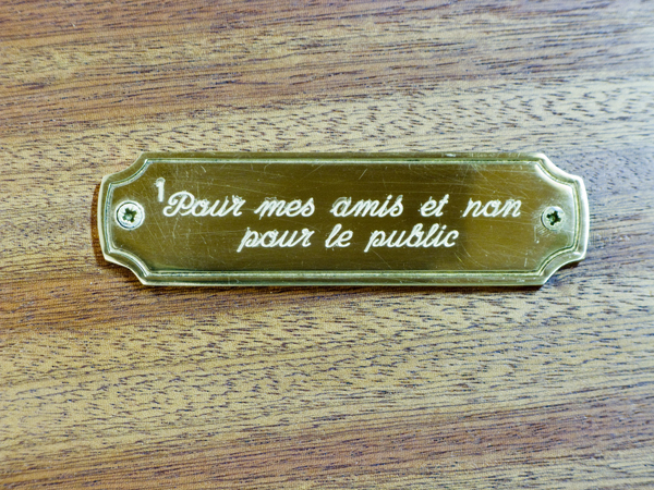 {La note de bas de page,} 2009 (détail)