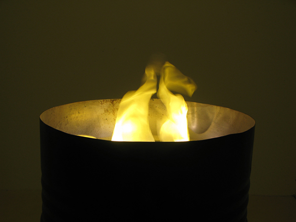 {Brasero,} 2009 (détail)