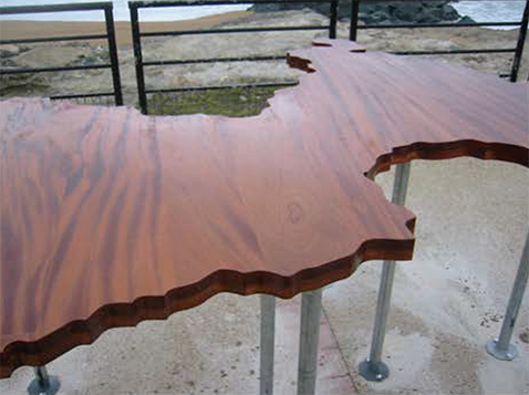 {Table limite,} 2007 (détail)