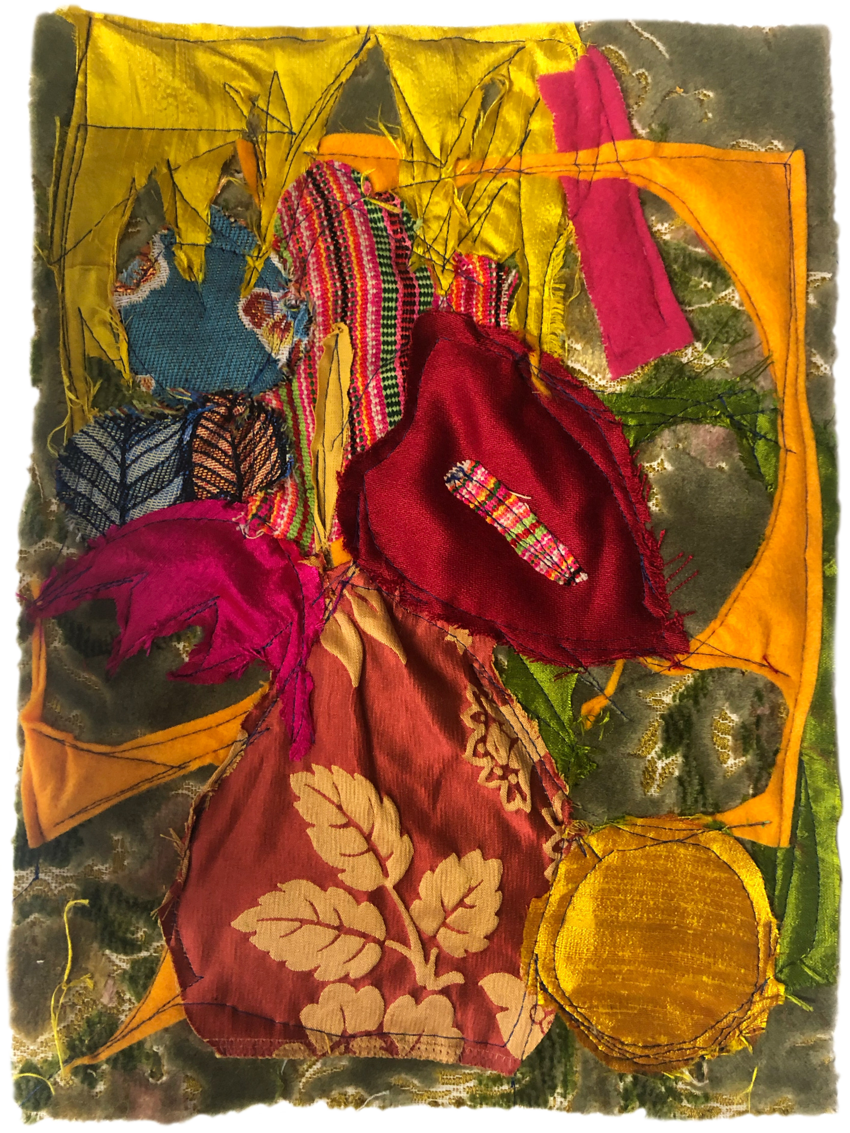 {Royal textile rouge}, 2021