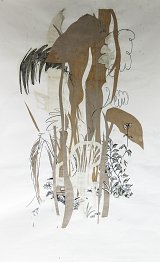 {Sabres, non loin de l'écomusée, derrière la fougère}, 2018