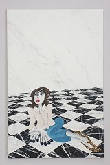 {Lazy lady (panthère)}, 2019