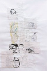 {Vase vide, statue courte}, 2023