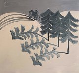 {The Shadow of the Three Fir Trees}, 2023