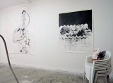 droite : 320 x 280 cm gauche : 170 x 150 cm