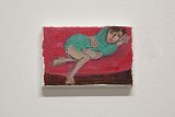{Le sofa rose}, 2020
